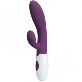 PRETTY LOVE ALVIS VIBRADOR RABBIT PUNTO G MORADO