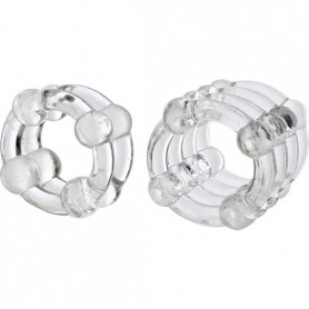 CALEXOTICS COLT ENHANCER RINGS ANILLOS PARA EL PENE TRANSPARENTES