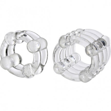 CALEXOTICS COLT ENHANCER RINGS ANILLOS PARA EL PENE TRANSPARENTES
