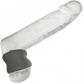 CALEXOTICS ALPHA ANILLO EXTENSIoN ESCROTO DOBLE NEGRO