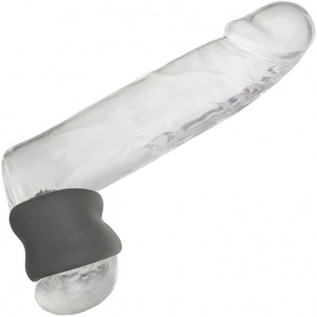 CALEXOTICS ALPHA ANILLO EXTENSIoN ESCROTO DOBLE NEGRO