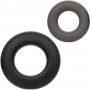 CALEXOTICS ALPHA SET DE 2 ANILLOS PROLONG GRIS