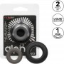 CALEXOTICS ALPHA SET DE 2 ANILLOS PROLONG GRIS