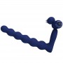 PRETTY LOVE AJMAL ANILLO VIBRADOR CON PLUG AZUL