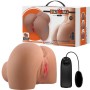 CRAZY BULL MILA TRASERO VIBRADOR CON VAGINA Y ANO REALiSTICO CONTROL REMOTO