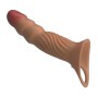 PRETTY LOVE FUNDA PARA PENE TEXTURIZADA CON VIBRACIoN Y CONTROL REMOTO