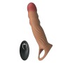 PRETTY LOVE FUNDA PARA PENE TEXTURIZADA CON VIBRACIoN Y CONTROL REMOTO