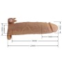 PRETTY LOVE XERXES FUNDA PARA PENE CON ESTIMULADOR DE CLiTORIS Y VIBRACIoN