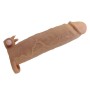 PRETTY LOVE XERXES FUNDA PARA PENE CON ESTIMULADOR DE CLiTORIS Y VIBRACIoN