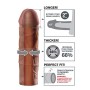FANTASY X TENSIONS MEGA 2 EXTENSIoN MARRoN PARA EL PENE
