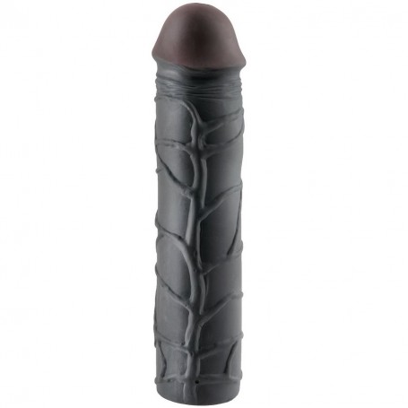 FANTASY X TENSIONS MEGA 3 EXTENSIoN NEGRO PARA EL PENE
