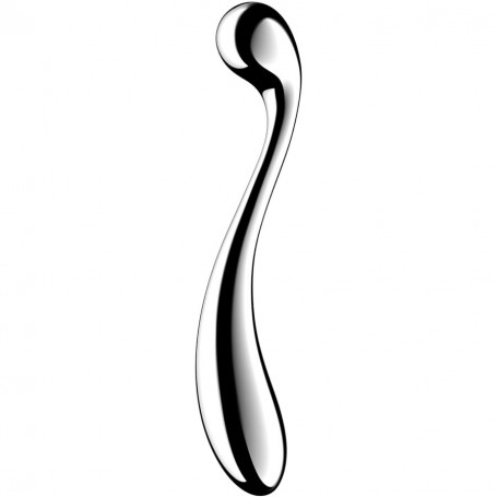 SATISFYER STAR FORCE 4 DILDO ACERO INOXIDABLE DOBLE USO