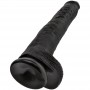 KING COCK PENE REALiSTICO CON TESTiCULOS 305 CM NEGRO