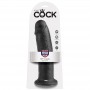 KING COCK PENE NEGRO 25 CM