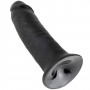 KING COCK PENE NEGRO 25 CM