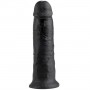 KING COCK PENE NEGRO 25 CM