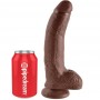 KING COCK 9 PENE REALiSTICO MARRoN 229 CM