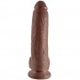 KING COCK 9 PENE REALiSTICO MARRoN 229 CM