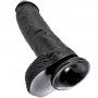 KING COCK PENE REALISTICO NEGRO 254 CM