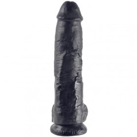 KING COCK PENE REALISTICO NEGRO 254 CM