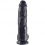 KING COCK PENE REALISTICO NEGRO 254 CM