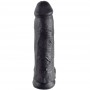 KING COCK PENE REALISTICO NEGRO 3048 CM