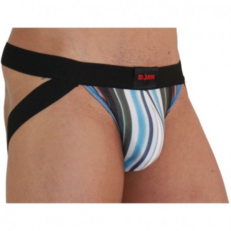 BURN 009 JOCK MULTICOLOR NEGRO M