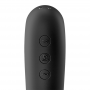 SATISFYER DUAL KISS ESTIMULADOR CLITORIS NEGRO