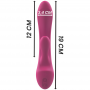 INTENSE LUIGI VIBRADOR RABBIT SILICONA LIQUIDA ROSA