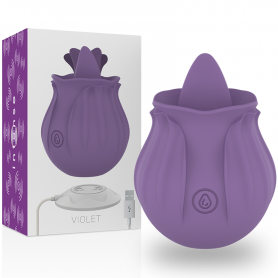 INTENSE VIOLET ESTIMULADOR LENGUA BASE MAGNeTICA