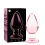 NEBULA SERIES BY IBIZA MODELO 3 PLUG CRISTAL ROSA 11 CM O 5 CM