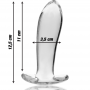 NEBULA SERIES BY IBIZA MODELO 5 PLUG CRISTAL TRANSPARENTE 125 CM O 35 CM