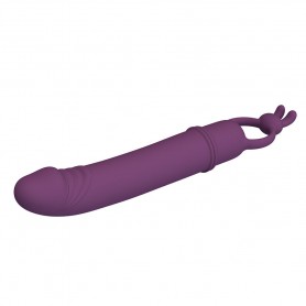PRETTY LOVE CORA VIBRADOR FORMA PENE CON ANILLO DE SUJECIoN