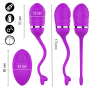 INTENSE SOOKIE HUEVO VIBRADOR CON CONTROL REMOTO MORADO