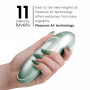 WOMANIZER PRO VIBRANT ESTIMULADOR DE CLiTORIS VERDE SALVIA