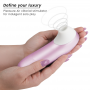 WOMANIZER PRO VIBRANT ESTIMULADOR DE CLiTORIS LILA