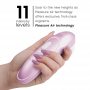 WOMANIZER PRO VIBRANT ESTIMULADOR DE CLiTORIS LILA