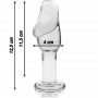 NEBULA SERIES BY IBIZA MODELO 6 PLUG CRISTAL TRANSPARENTE 125 CM O 4 CM