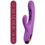 SHEEO VIBRADOR RABBIT PUNTO G CON MOVIMIENTO DIGITAL MORADO