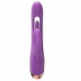 SHEEO VIBRADOR RABBIT PUNTO G CON MOVIMIENTO DIGITAL MORADO