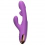 SHEEO VIBRADOR RABBIT PUNTO G CON MOVIMIENTO DIGITAL MORADO