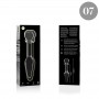 NEBULA SERIES BY IBIZA MODELO 7 PLUG CRISTAL TRANSPARENTE 135 CM O 3 CM