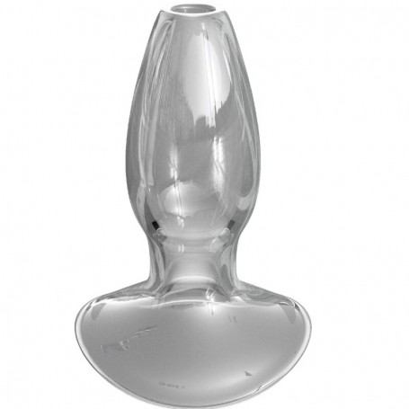 PLUG ANAL DE CRISTAL ERGONoMICO PARA ESTIMULACIoN ANAL