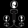FETISH SUBMISSIVE COLLAR Y ESPOSAS CUERO VEGANO CON FORRO DE NEOPRENO