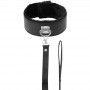 DARKNESS COLLAR FORRADO CON CADENA TITANIUM