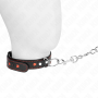 KINK COLLAR CON CORREA 65 CM DETALLES CORAZoN 525 X 25 CM