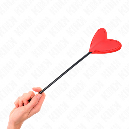 KINK PALA FORMA DE CORAZoN ROJO 33 X 10 CM