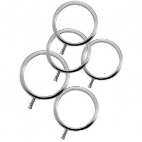 ELECTRASTIM ELECTRARINGS ANILLOS METaLICOS PARA EL PENE PACK 5