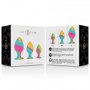 INTENSE SET PLUG SILICONA MULTICOLOR