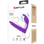 PRETTY LOVE BLACKNEY ANILLO PENE CON PLUG VIBRADOR LILA